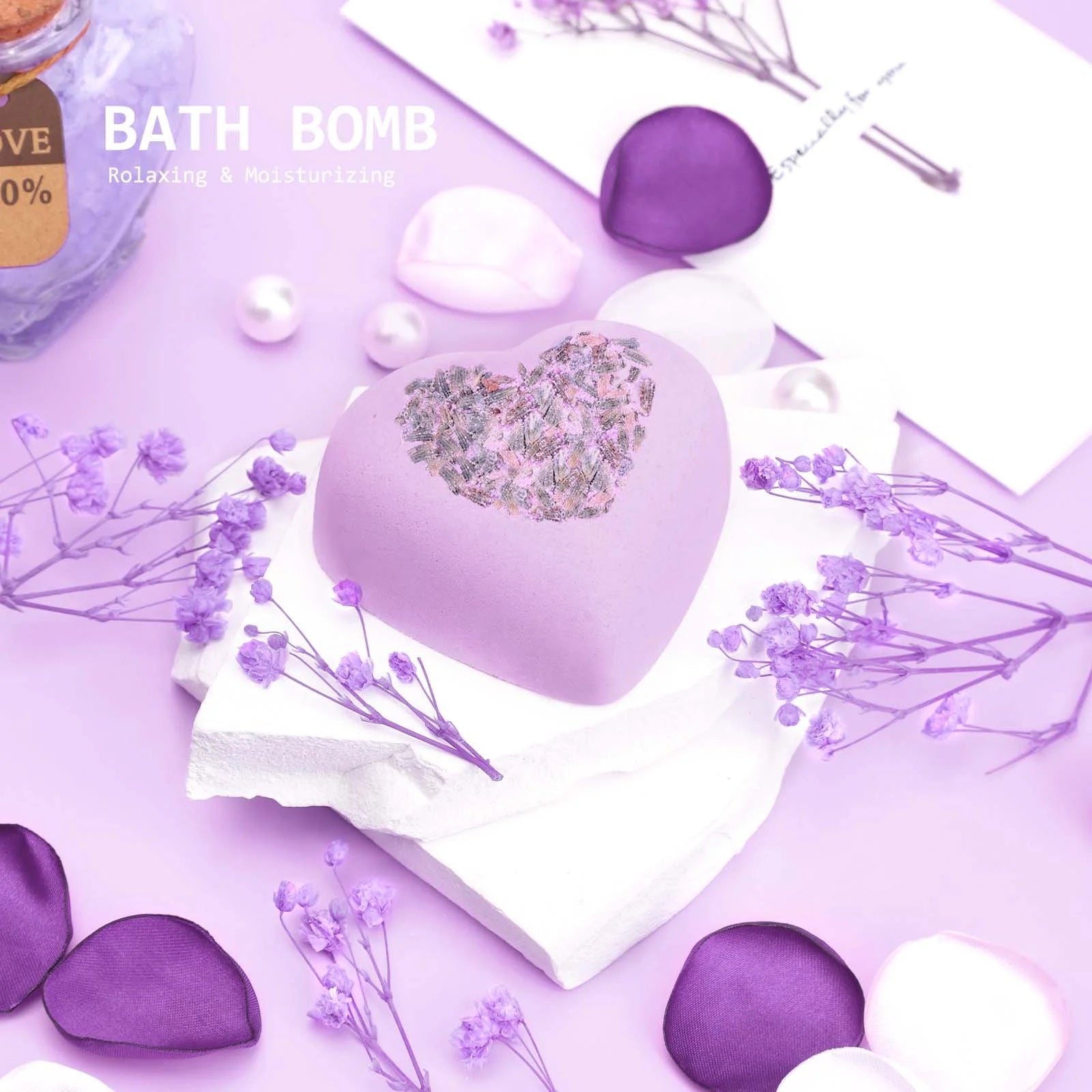 Mothers Day Gift Baskets for Women under 20, 10 Pack Spa Bath Gift Sets, Bath and Body Baskets Set Holiday Gifts for Mom, Purple